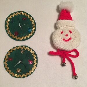Christmas Door Knob Decor